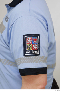 Photos Michael Summers Policeman A pose arm detail of uniform…